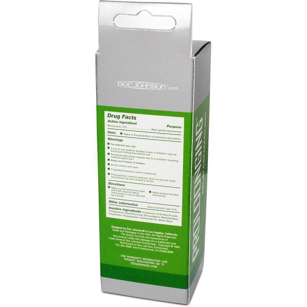 Proloonging Male Ejaculation Delay Cream 2 oz