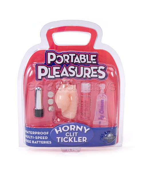 Portable pleasures horny clit tickler