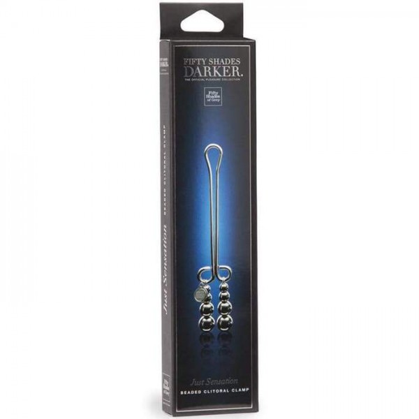 Fifty Shades Darker Just Sensation Beaded Clitoral Clamp