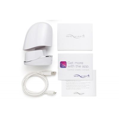 We Vibe 4 Plus Carrying Case Charger USB Cable