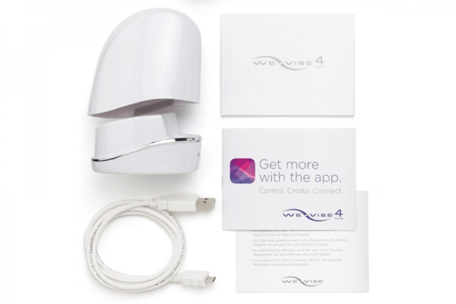 We-Vibe 4 Plus Carrying Case/Charger & USB Cable