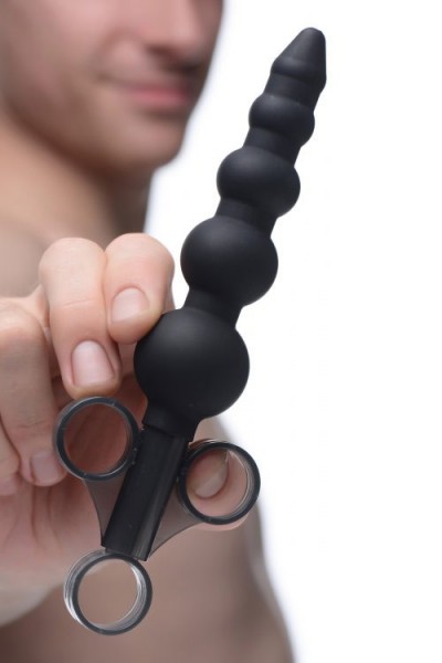 Master Series 7.5" Silicone Beaded Lubricant Launcher