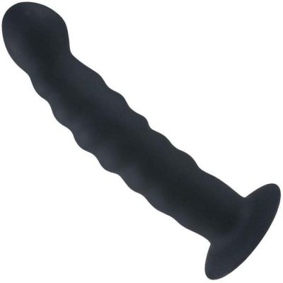 Rippled Silicone Probe Suction Cup for Hands Free Fun