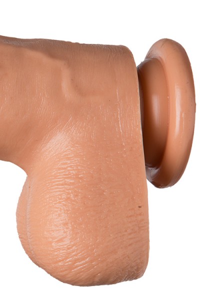 Doc Johnson 7" Firm Uncut Dildo with Suction Cup