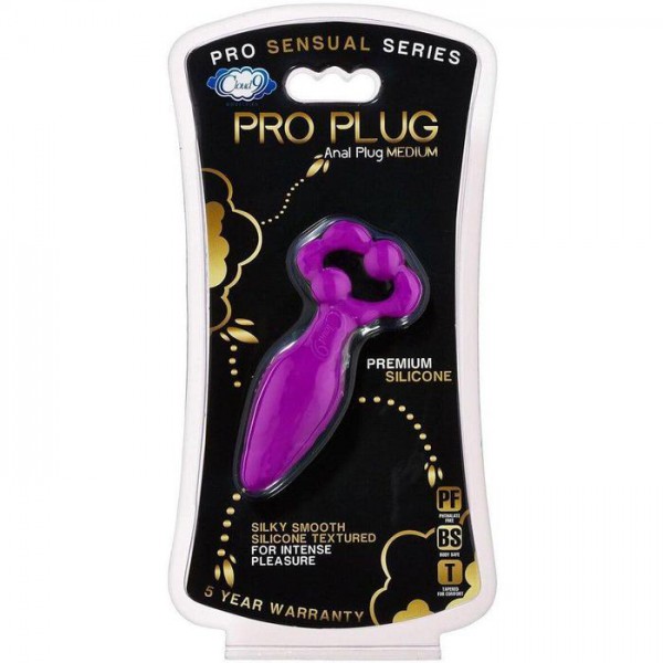 Beginner's Textured Silicone Anal Plug