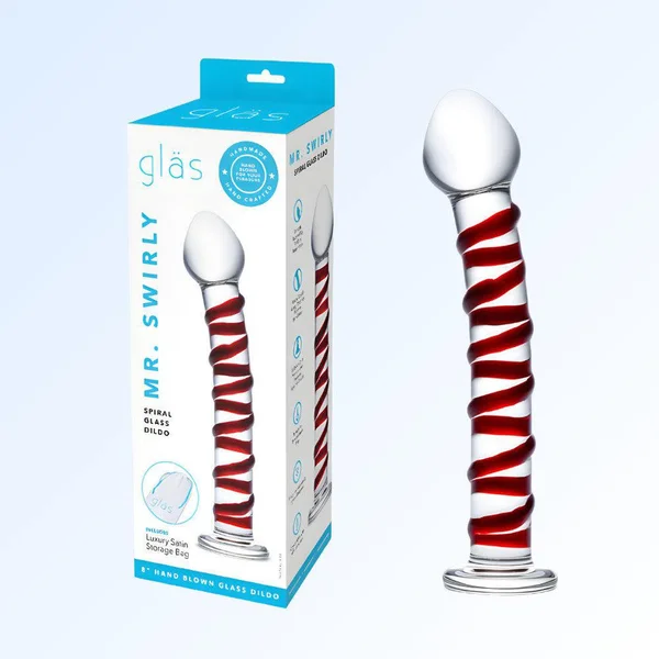 Glas Mr. Swirly Glass Dildo — image 21 of 23