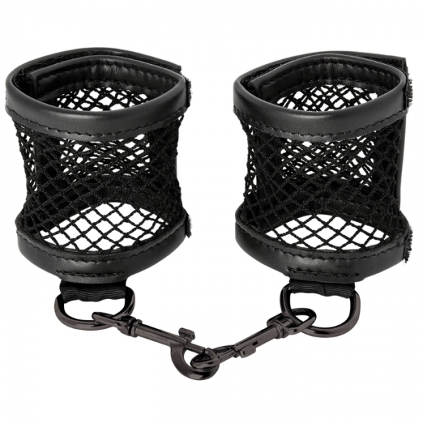 Sex & Mischief Fishnet Cuffs