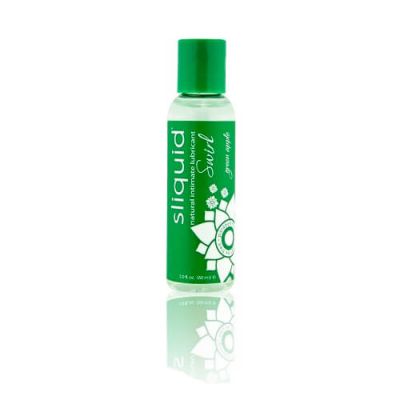 Sliquid Naturals Swirl Flavoured Lubricants Green Apple 59ml