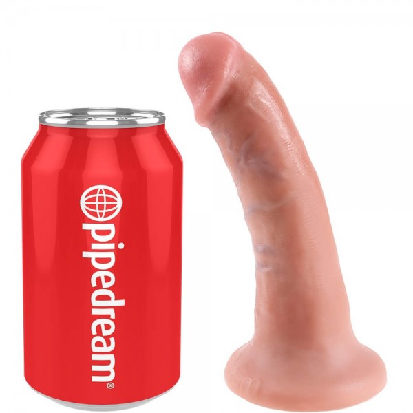 King Cock 6 Inch Realistic Dildo with Suction Cup