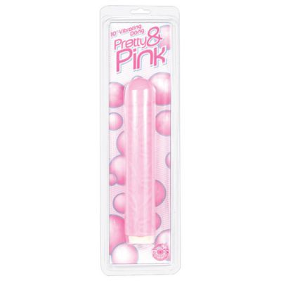Pretty pink vibrating dong
