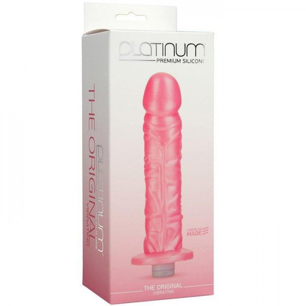 Premium Silicone 8" Waterproof Vibrating Dildo — image 4 of 5