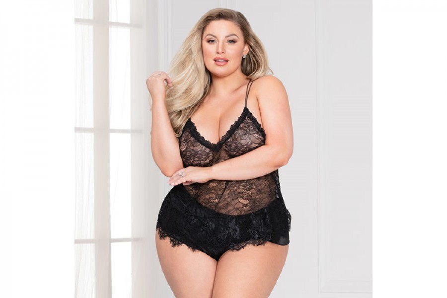 STM 11125X Sweet Sins Chemise Set Queen