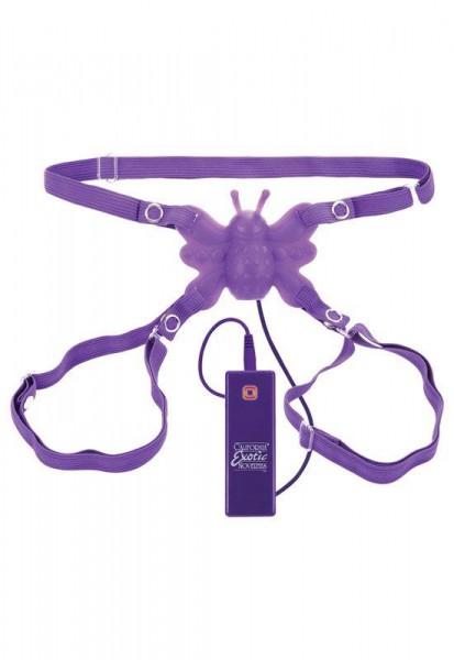 Posh 10 Function Silicone Butterfly Lover - Purple