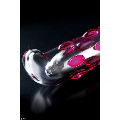 Pipedream Textured Hand Crafted Glass 6 Vibrator