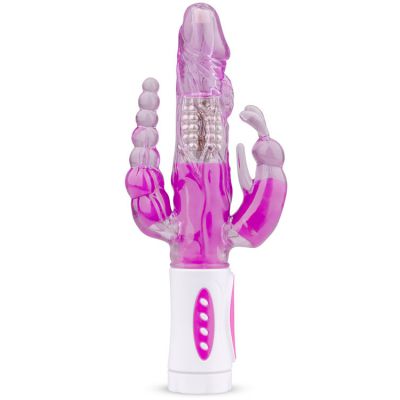 Easy Toys Triple Stimulation 8 7 Raving Rabbit Vibrator