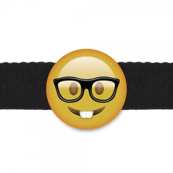 Emogag Nerd Emoji Ball Gag