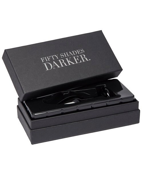 Fifty Shades Darker Something Darker Glass Butt Plug