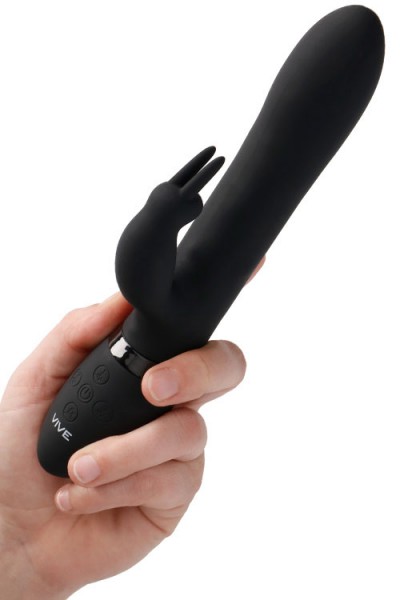 Vive Amoris 9.1" Rotating Beaded Rabbit Vibrator