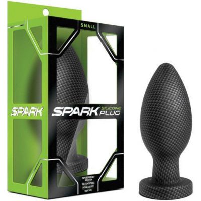 Blush Small Spark Butt Plug Carbon Fiber