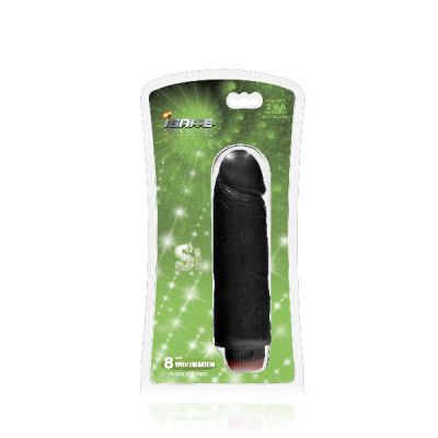 Cock w Vibration 8in Black