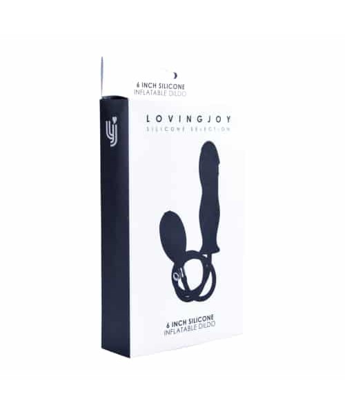 Loving Joy 6 Inch Silicone Inflatable Dildo