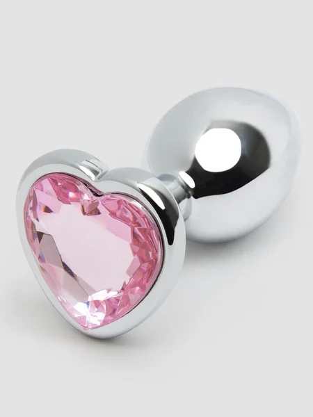 Lovehoney Jewelled Heart Metal Beginner's Butt Plug 2.5 Inch — image 10 of 10