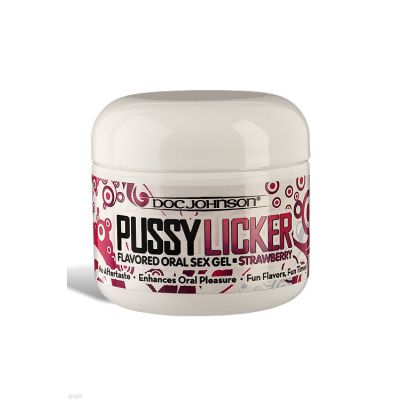 Doc Johnson Pussy Licker Flavoured Oral Sex Gel Strawberry