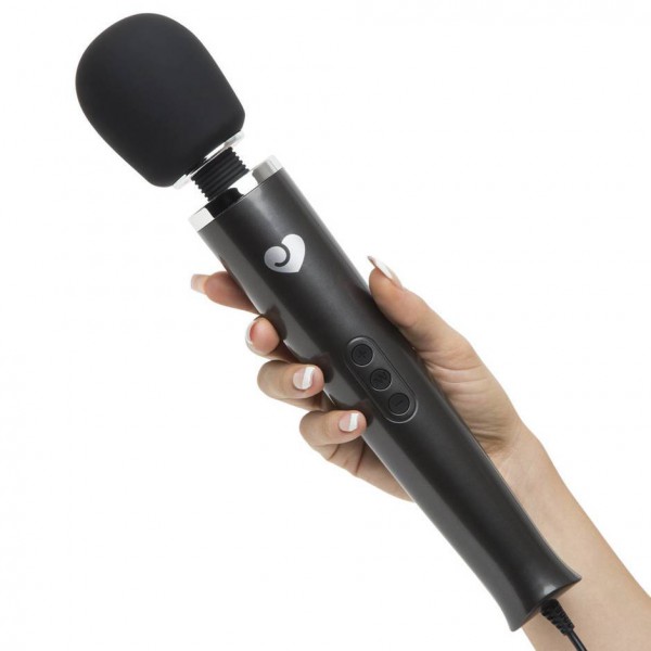 Lovehoney Deluxe Extra Powerful Black Plug In Massage Wand Vibrator
