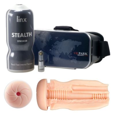 Linx Cyber Pro Stealth Stroker VR Headset