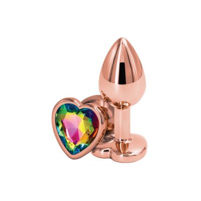 Rear Assets Rose Gold Heart Small