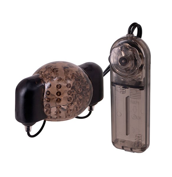 Mensstuff Penis Head Vibrating Sleeve - None