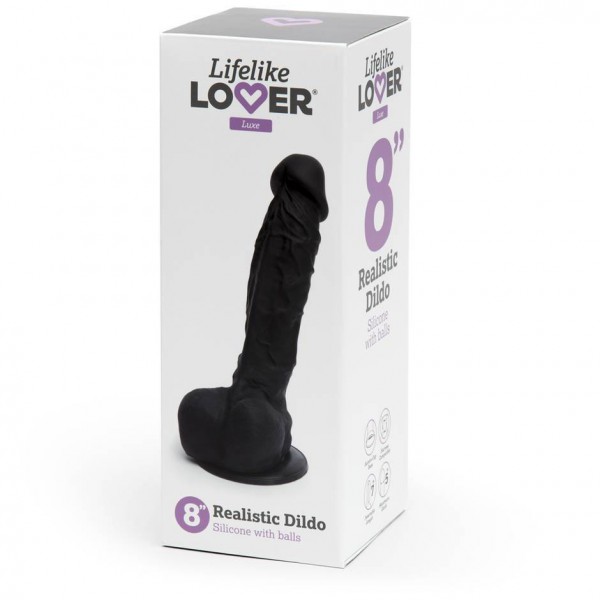 Lifelike Lover Luxe Realistic Silicone Dildo 8 Inch