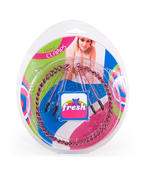 Fresh tweezer nipple clamps