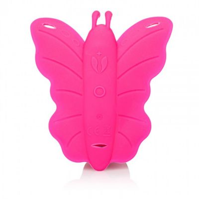 Venus Butterfly Rechargeable Silicone Remote Venus Penis Pink