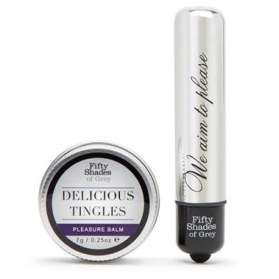 Fifty Shades of Grey Pleasure Overload Delicious Tingles Kit 2 pieces