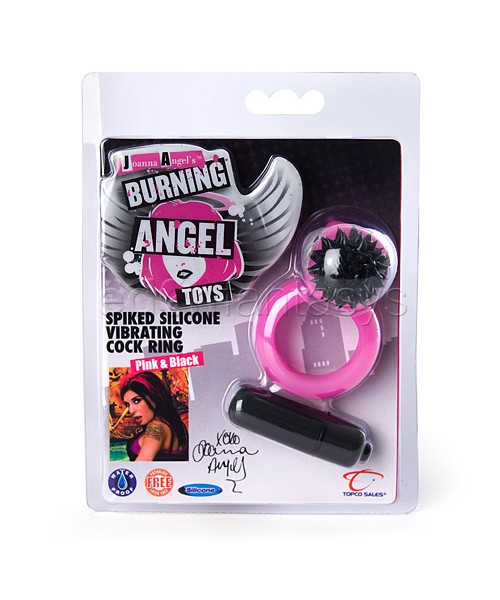 Spiked silicone vibrating cock ring — image 4 of 4