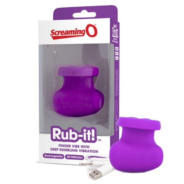 Screaming O Rub It! Charged Finger Vibe