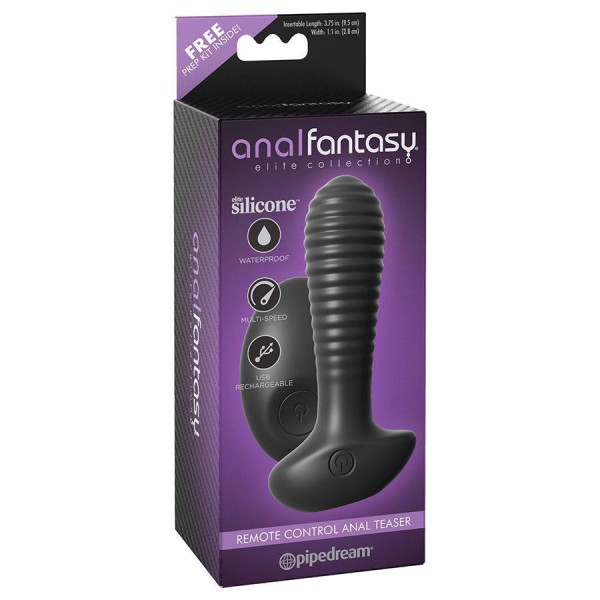 Remote Controlled Anal Teaser Silicone Prostate Massager by Anal Fantasy