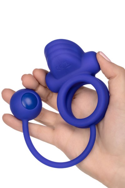 California Exotic Vibrating Couples Ring With Swinging Weight