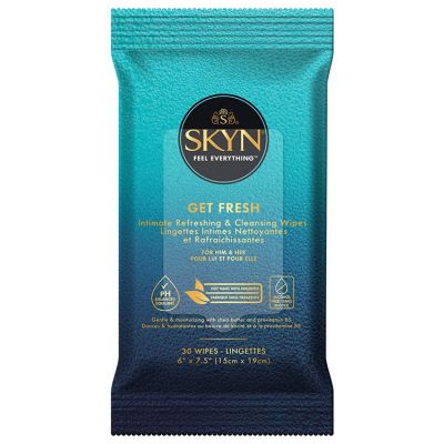 Skyn Intimate Refreshing Cleansing Wipes 30 Pack