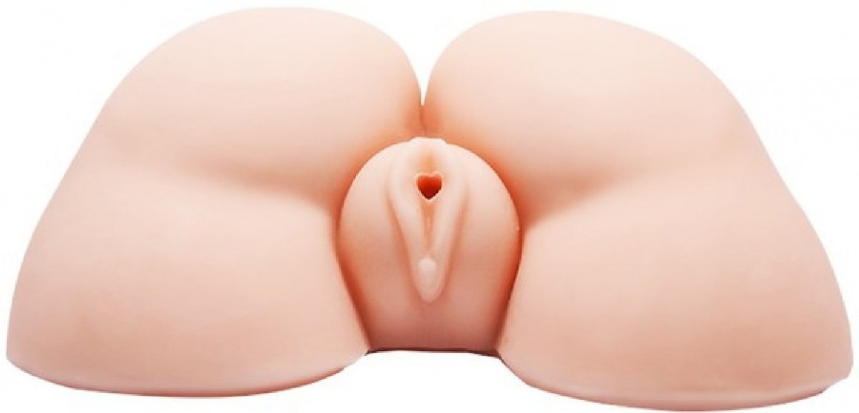 Back-Door Vagina And Anal Stimulator (Flesh)