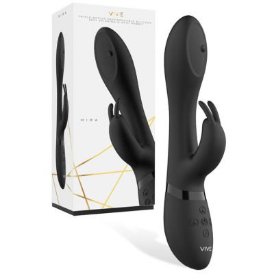 Vive Mira 8 5 Rabbit Vibrator With G Spot Spinning Beads