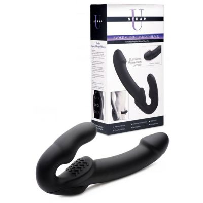 Strap U Vibrating Strapless 9 75 Silicone Strap On