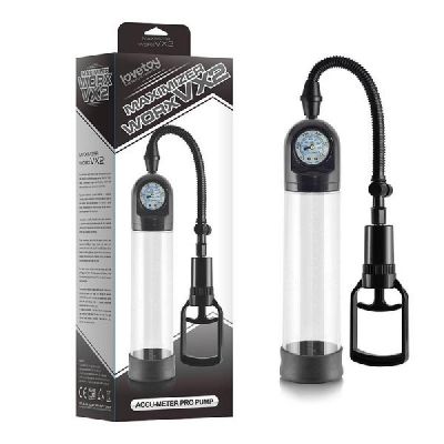 Maximizer Worx VX2 Accu Meter Pump Black