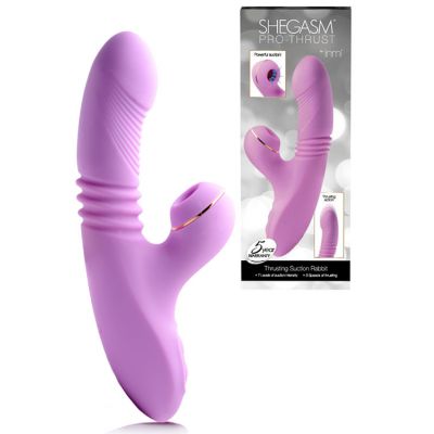 Inmi Shegasm 9 Thrusting Suction Rabbit Vibrator
