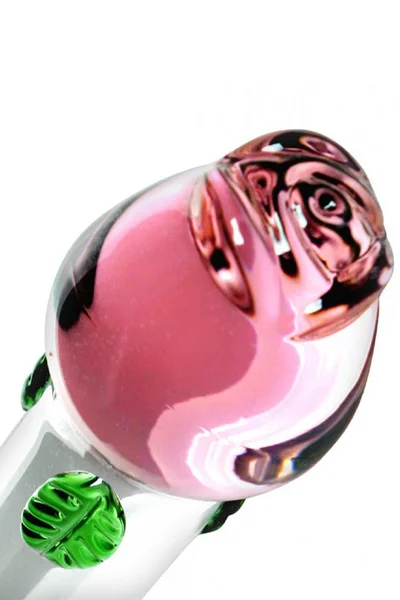 Prisms Erotic Glass Blooming Vishnu 7.5" Glass Dildo — image 4 of 4