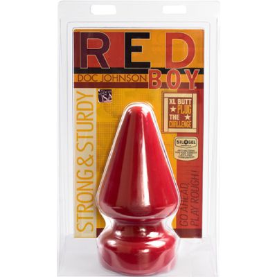 Red Boy Butt Plug The Challenge Red