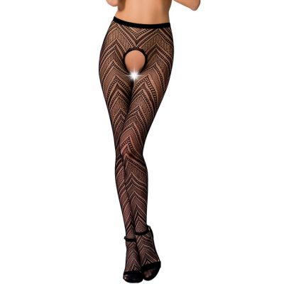 Passion Erotic Zoey Crotchless Pantyhose