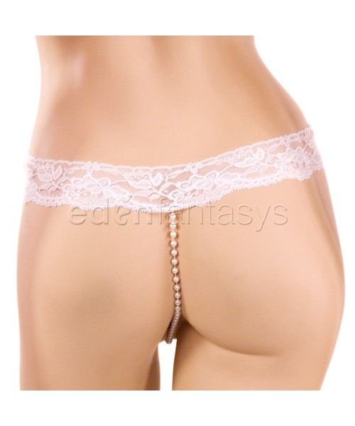 Pearl bra and g-string