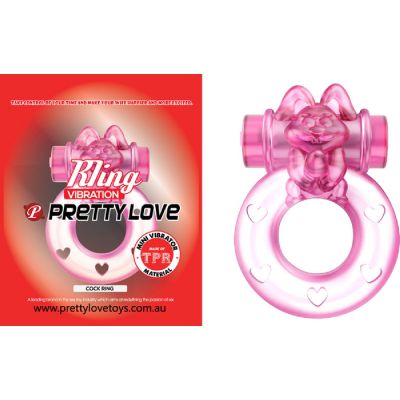Vibrating Cock Ring Pink